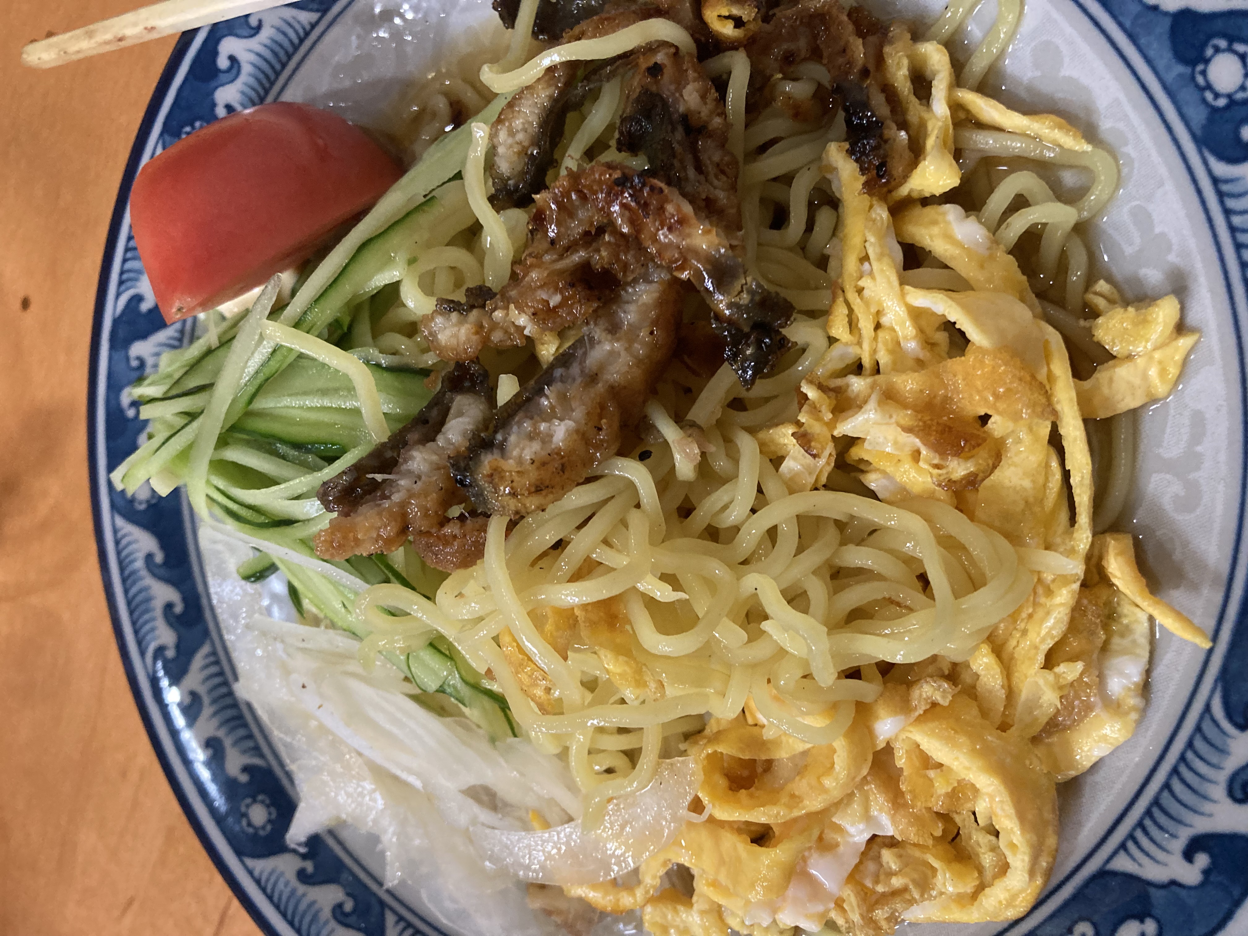 【レシピ】うなぎの冷やし中華