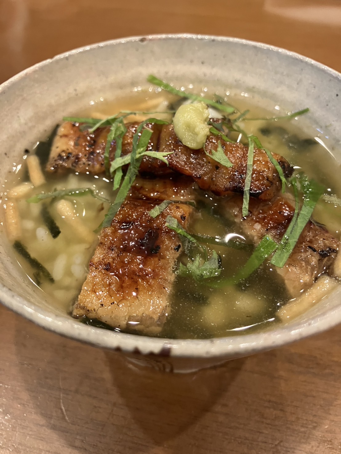 【レシピ】うなぎ茶漬け